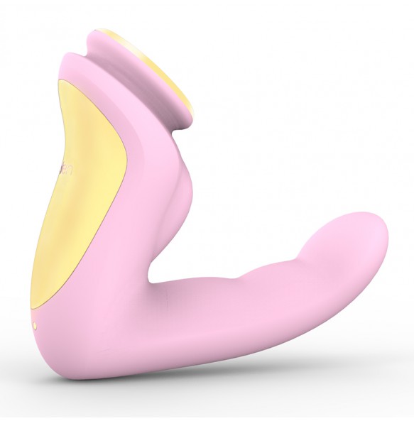 HK LETEN - Taka Kato God's Finger Shape G-Spot Heating Vibrator (Chargeable - Pink)